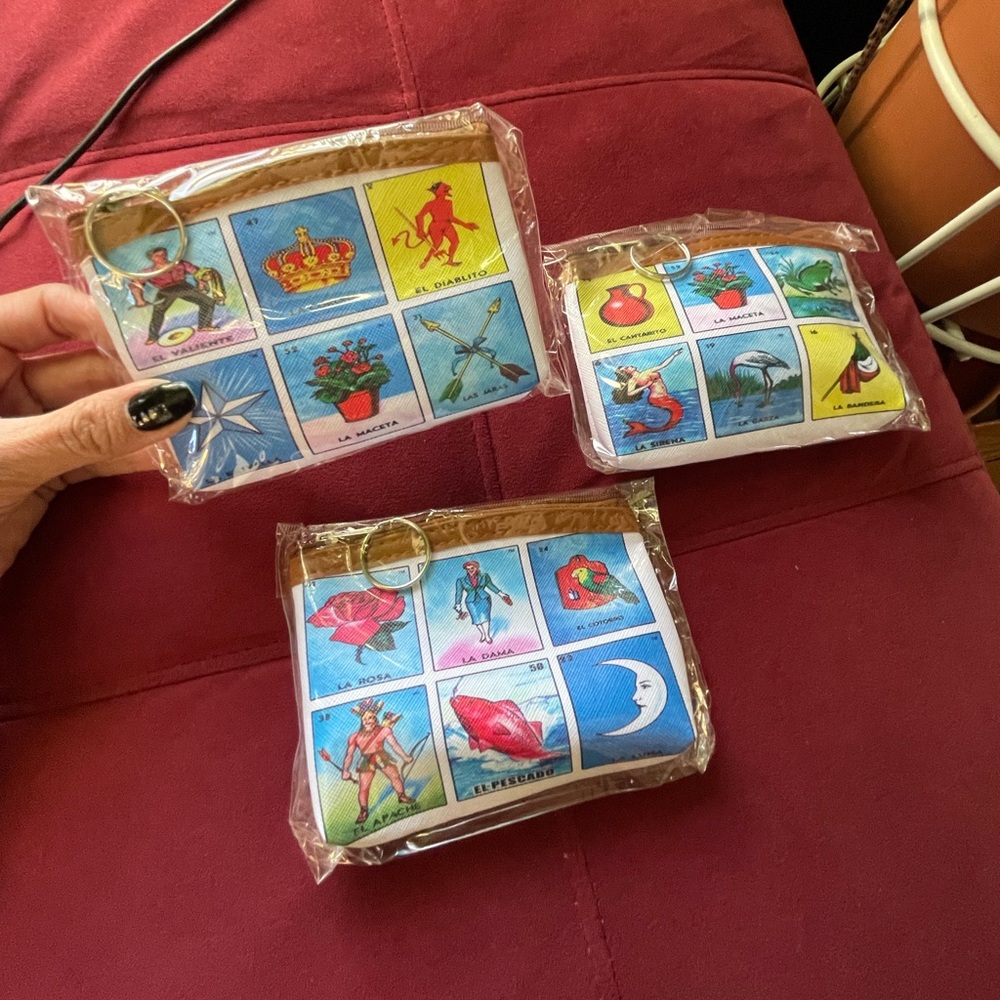 Mexican lottery bag. Loteria bag